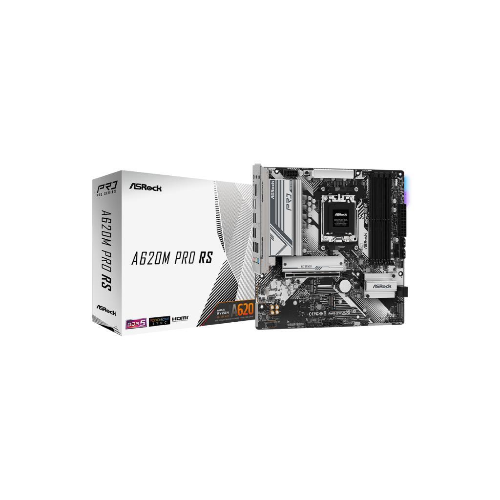 ASRock A620M-PRO-RS: เมนบอร์ด AM5 ราคาคุ้มค่า สำหรับ Ryzen 7000/8000/9000 เริ่มต้น