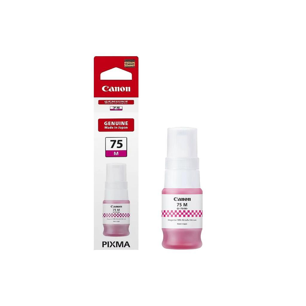 รีวิวหมึกพิมพ์ Canon GI-75M (Magenta) คุณภาพสูง สั่งพิมพ์งานคมชัด คุ้มค่ากว่าเดิม