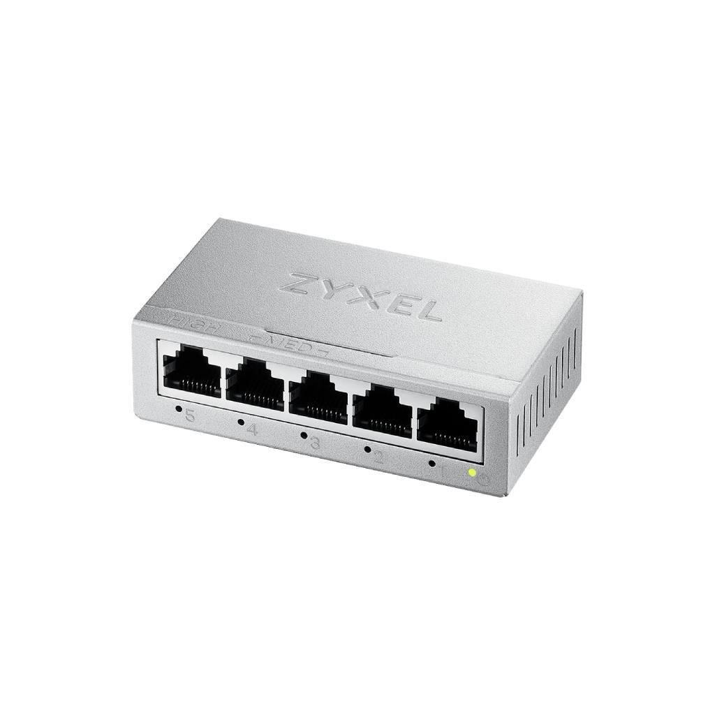 รีวิวสวิตช์อเนกประสงค์ GS-105BV5: สุดยอด 5-Port Gigabit สวิตช์ เน้นความทนทานและ QoS