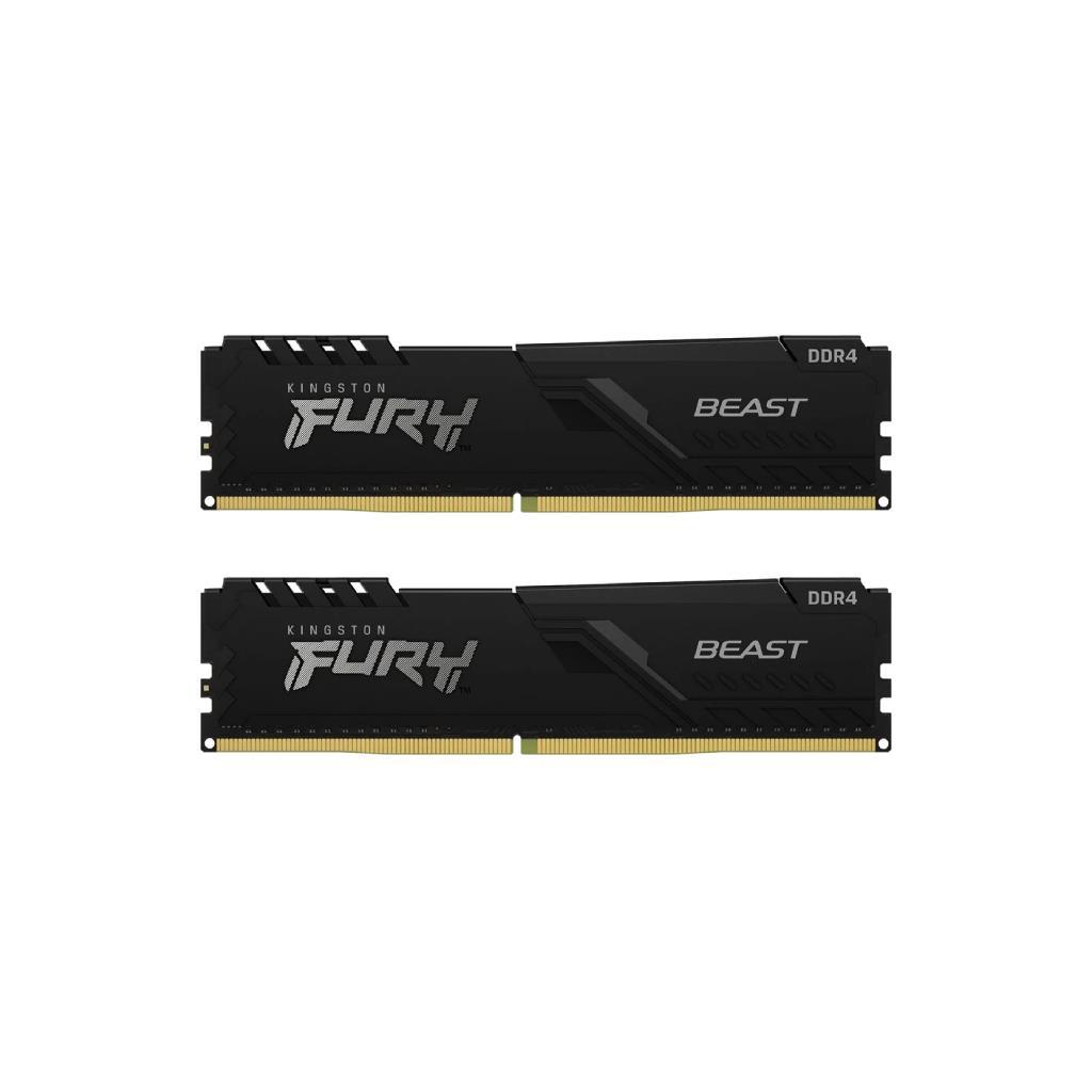 Kingston FURY Beast Black KF432C16BBK2/16: ชุดแรม DDR4 16GB (2x8GB) 3200MHz เพื่อประสิทธิภาพสูงสุด