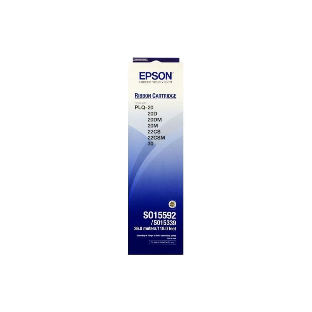รีวิว EPSON RIBBON S015592: หมึกพิมพ์ผ้าคุณภาพสูงสำหรับเครื่องพิมพ์หัวเข็ม PLQ-20 (3 ชิ้น/แพ็ค)