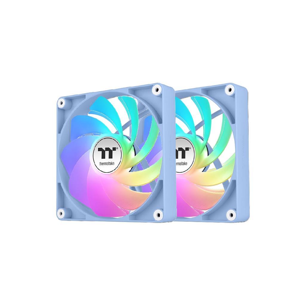 รีวิวพัดลมคอมพิวเตอร์ CT120RV ARGB (Hydrangea Blue) x2: เย็นแรง ดีไซน์พรีเมียม ควบคุมแสงสีง่ายดาย