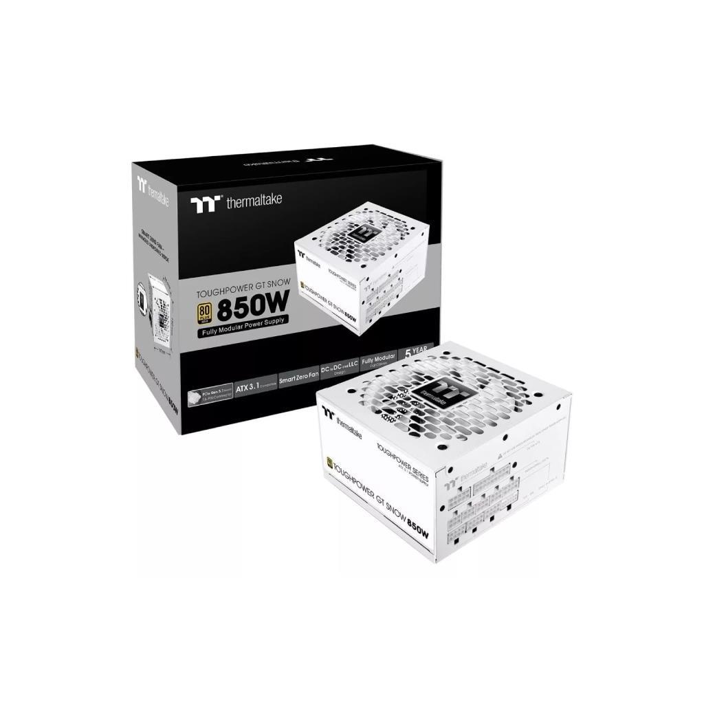 รีวิว Thermaltake Toughpower GT Snow 850W (PSU 80 Plus Gold): พลังงานสะอาดสำหรับเกมเมอร์และนักสร้างสรรค์