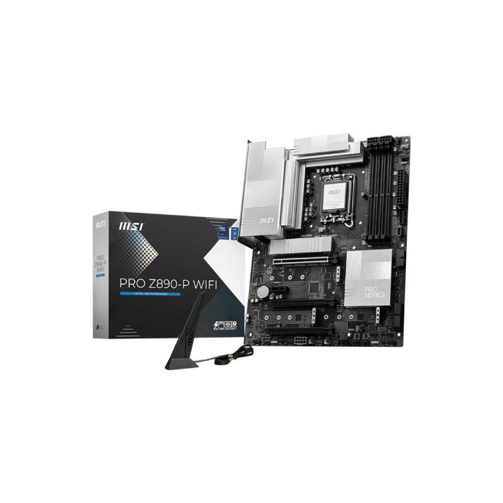 PRO Z890-P WIFI: สุดยอดเมนบอร์ดสำหรับ Intel Core Ultra Series 2 พร้อม Socket 1851 และ DDR5