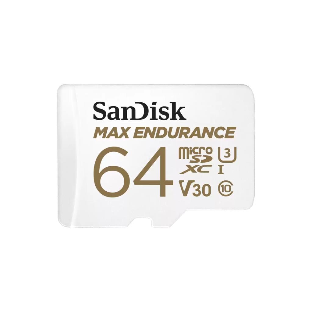 SanDisk MAX ENDURANCE microSDXC 64GB: สุดยอดการ์ดที่ออกแบบมาเพื่อการบันทึกต่อเนื่อง 30,000 ชั่วโมง สำหรับกล้องวงจรปิดและกล้องติดรถยนต์