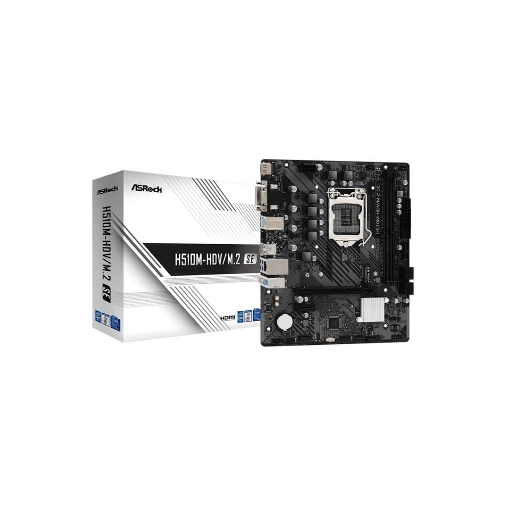 รีวิวเมนบอร์ด ASRock H510M-HDV/M.2 SE: คุ้มค่าที่สุดสำหรับสายประกอบคอมประหยัดงบ