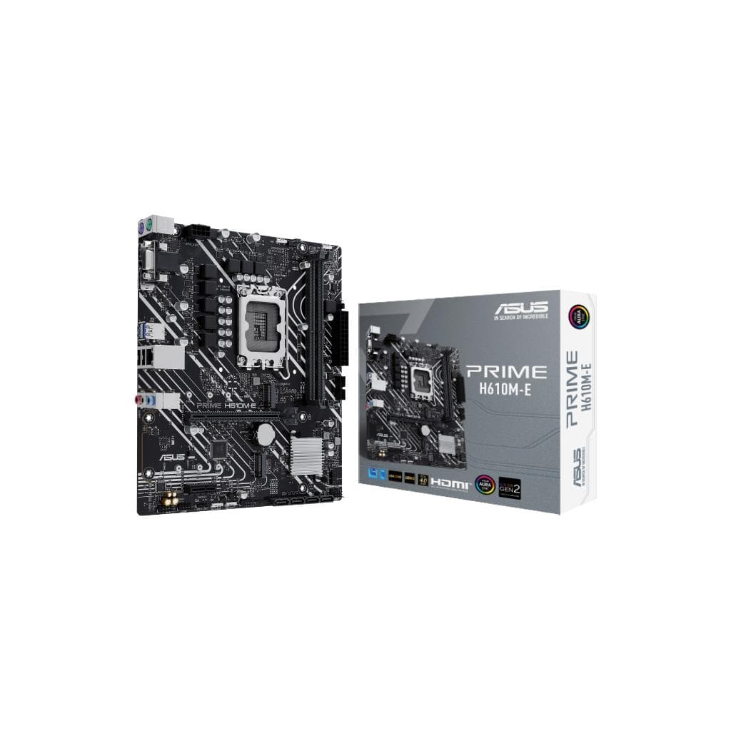 รีวิวเมนบอร์ด ASUS PRIME H610M-E D5: เมนบอร์ดสุดคุ้มสำหรับ Intel Gen 12 และ 13