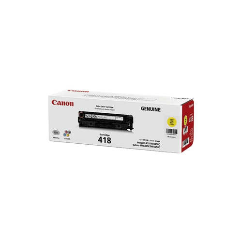 โทนเนอร์ CANON 418Y สีเหลือง สำหรับเครื่องพิมพ์ MF8350ND