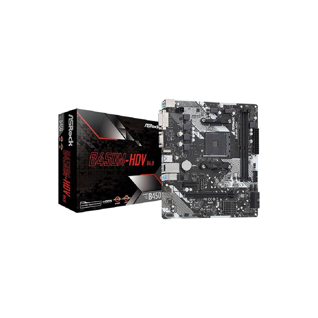 รีวิว ASRock B450M-HDV R4.0: เมนบอร์ดคุ้มค่า สำหรับ AMD Ryzen 5000 Series และผู้เริ่มต้นประกอบคอม