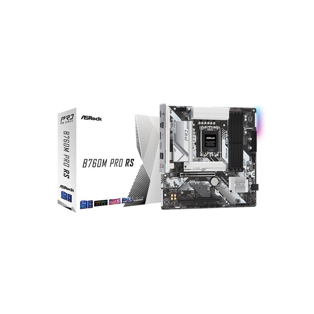 รีวิว ASRock B760M-PRO-RS เมนบอร์ด Micro ATX สุดคุ้ม สำหรับ Intel Gen 12-14 (DDR4/DDR5)