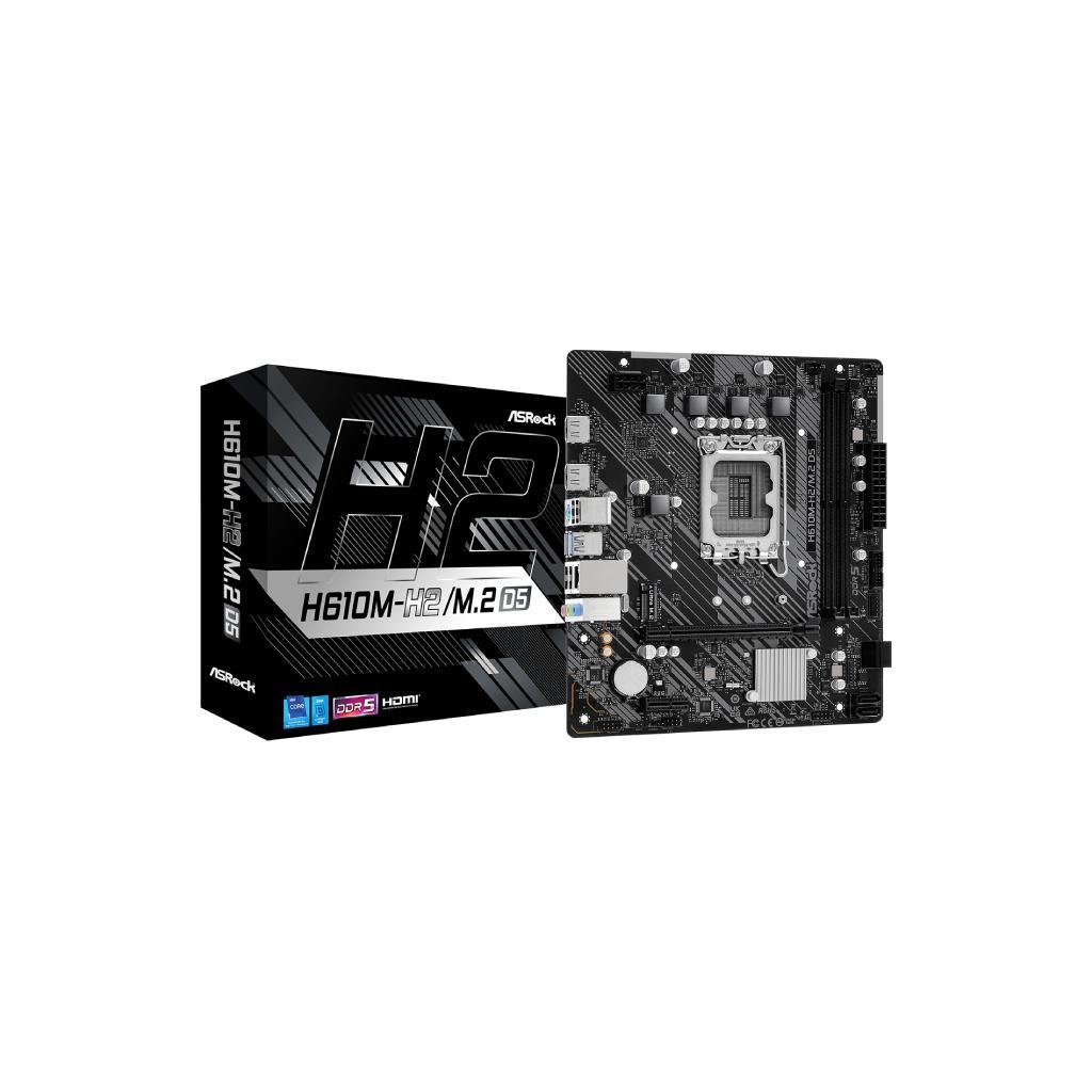 รีวิว ASRock H610M-H2/M.2 D5: เมนบอร์ด DDR5 คุ้มค่า สำหรับ Intel Gen 12-14