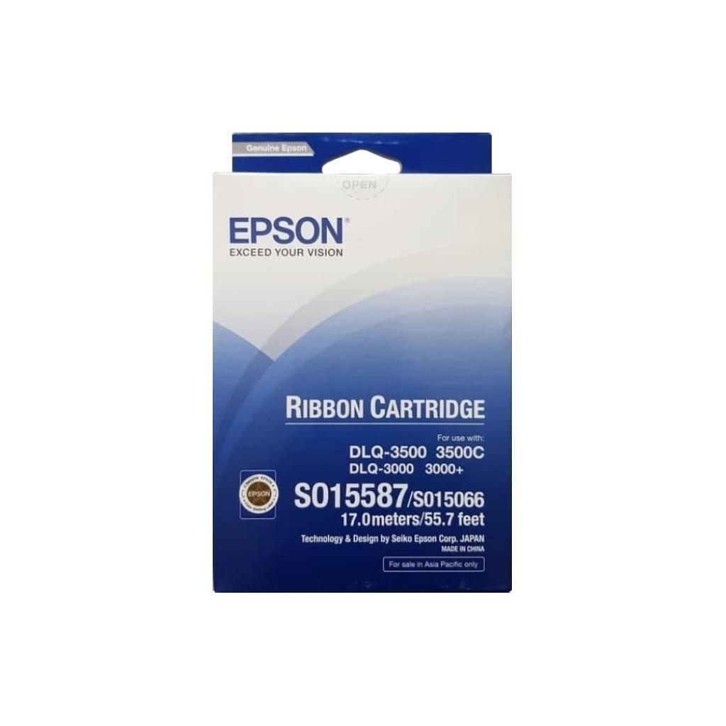 หมึกพิมพ์ริบบอน EPSON S015587 สำหรับเครื่องพิมพ์หัวเข็ม DLQ-3500 ตัวแทนจำหน่ายที่คุณวางใจ