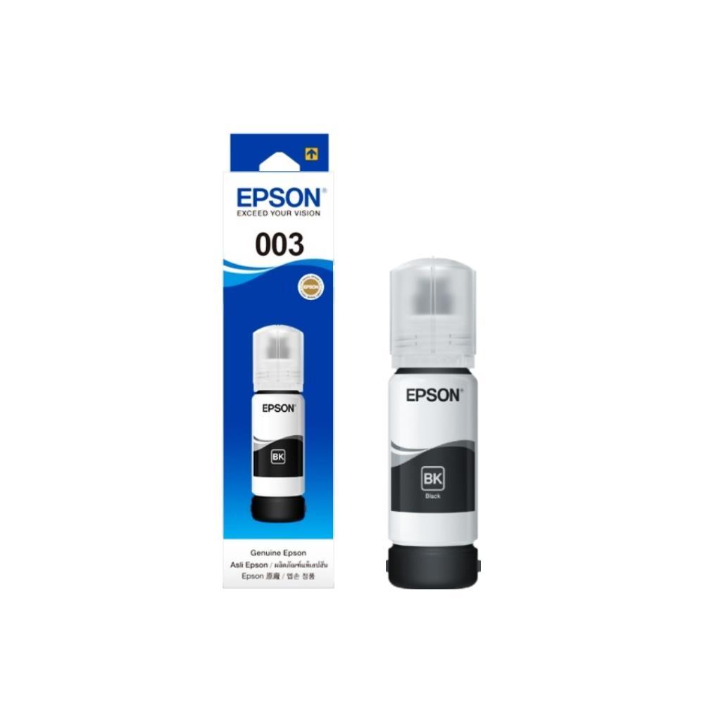 รีวิวน้ำหมึก EPSON INK BOTTLE T00V100 (ดำ) สำหรับ L3110/L3150: ประหยัด คุ้มค่า คุณภาพสีดำคมชัด