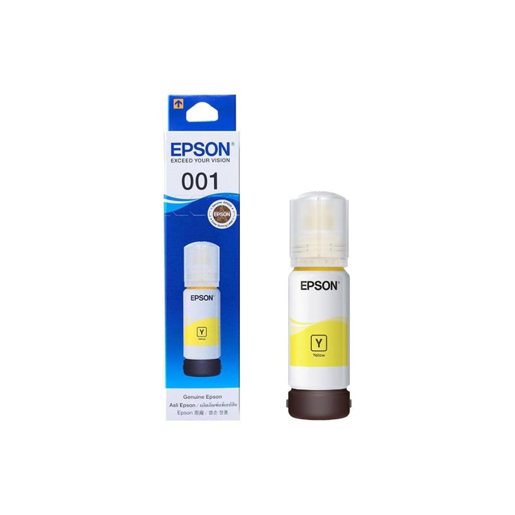 รีวิวหมึกแท้ Epson T03Y400 สีเหลือง (Yellow) 70 ml: คุณภาพงานพิมพ์ที่เหนือกว่าสำหรับ Epson EcoTank