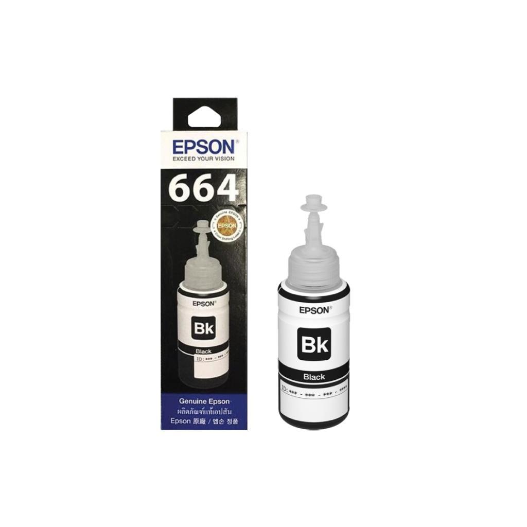 หมึกพิมพ์ EPSON T664100 (T664) สีดำ 70ml: คู่มือฉบับสมบูรณ์สำหรับ Epson L100/L200