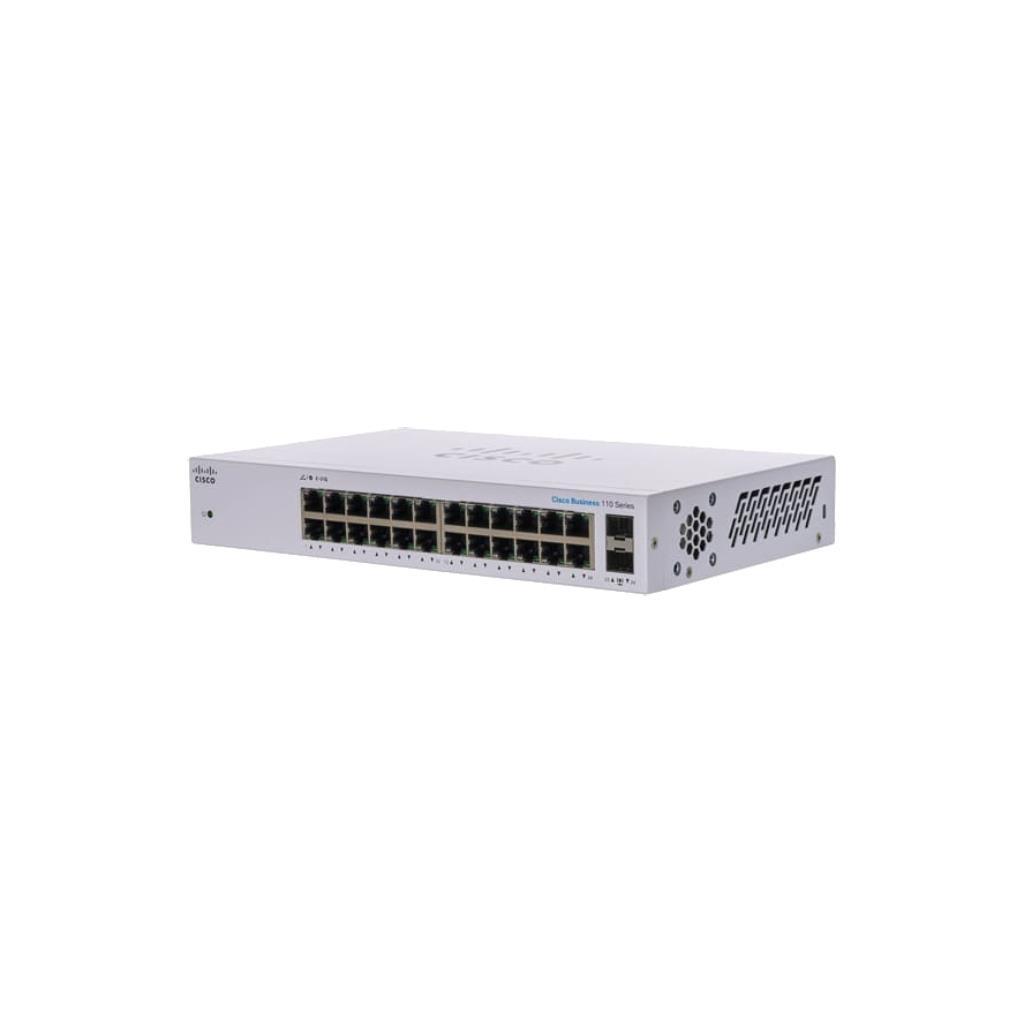 รีวิว Cisco CBS110-24P: สวิตช์อเนกประสงค์ 24 พอร์ต Gigabit พร้อม SFP สำหรับ SME และโฮมออฟฟิศ