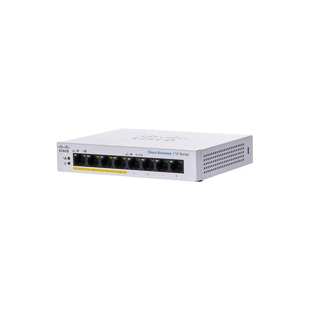 รีวิว CBS110 Unmanaged 8-Port PoE สวิตช์สำหรับธุรกิจขนาดเล็กที่คุ้มค่า