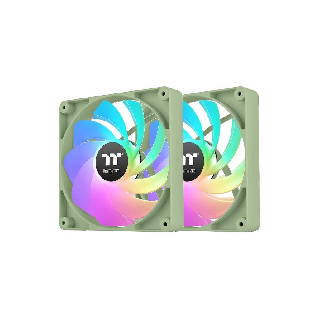 รีวิวพัดลมคอม CT120RV ARGB x2: เย็น สวย ปรับแต่งได้เต็มที่กับ Matcha Green