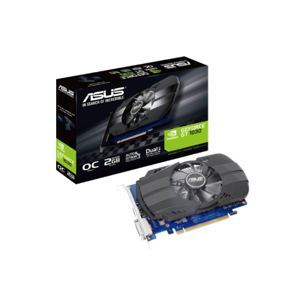 รีวิว ASUS GT 1030 2GB GDDR5 (PH-GT1030-O2G) การ์ดจอมือเบาสำหรับอัปเกรดคอมพิวเตอร์สเปคประหยัด