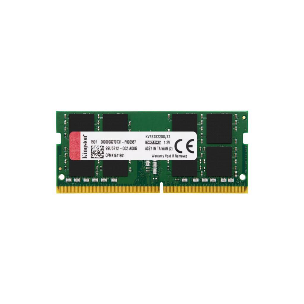 อัพเกรดแรมโน๊ตบุ๊คให้แรงเต็มพิกัด: รีวิว Kingston ValueRAM KVR32S22D8/32 ขนาด 32GB DDR4 3200MHz