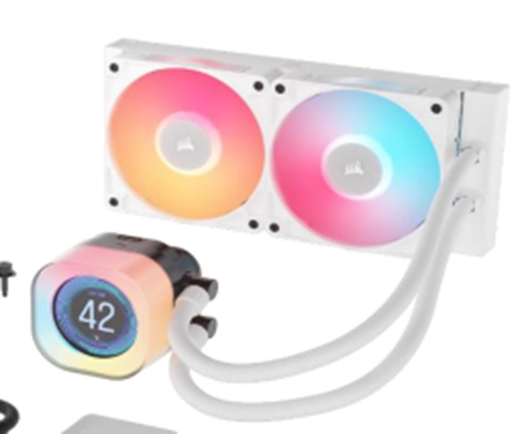 Corsair iCUE LINK TITAN RX LCD AIO White 240mm: สุดยอดชุดน้ำปิดจอ LCD ระบายความร้อนระดับพรีเมียม ประกัน 6 ปี