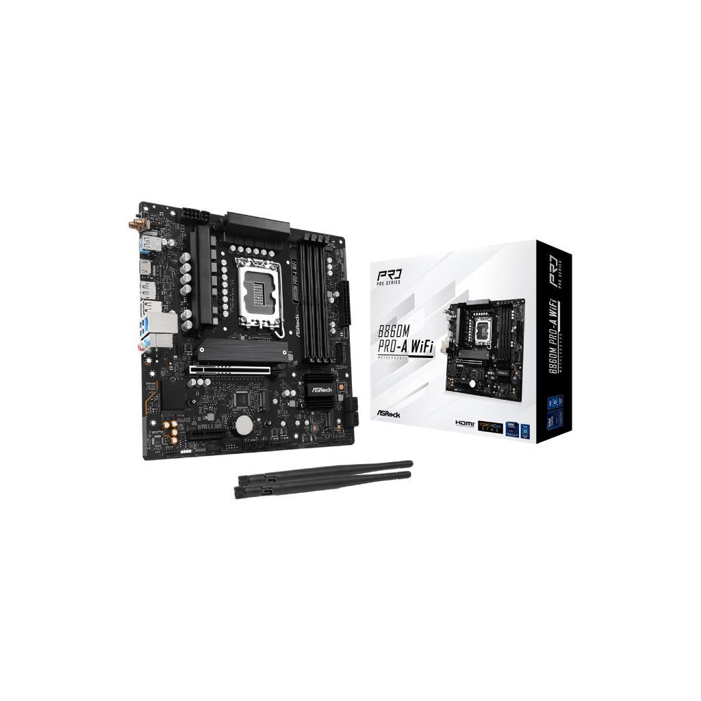 รีวิวเมนบอร์ด MSI B860M PRO-A WIFI: สุดยอดความคุ้มค่าสำหรับ Intel Gen 14th และ Gen 13th