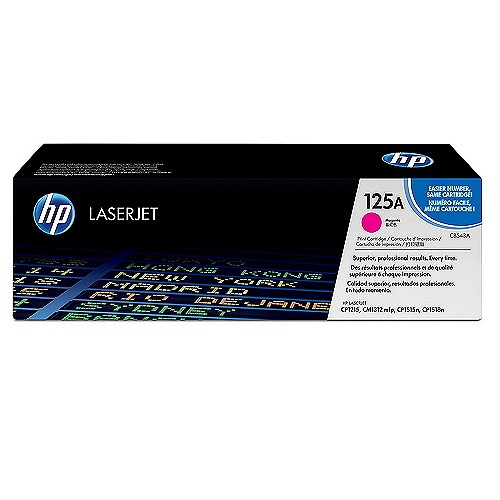 HP 125A Magenta Original LaserJet Toner Cartridge (CB543A)