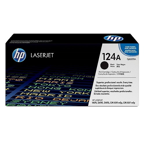 HP LaserJet 2600|2605|1600 Black Crtg (Q6000A)