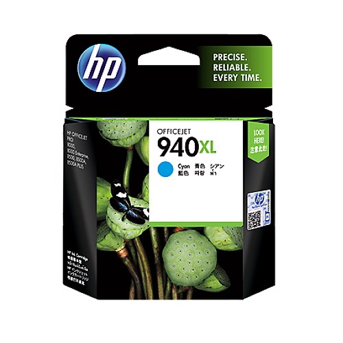 HP 940XL Cyan Officejet Inkjet Cartridge (C4907AA)