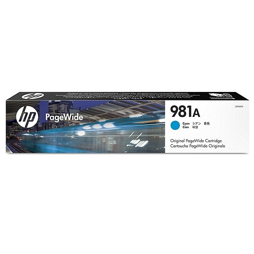 HP 981A Cyan Original PageWide Cartridge 6K (J3M68A)