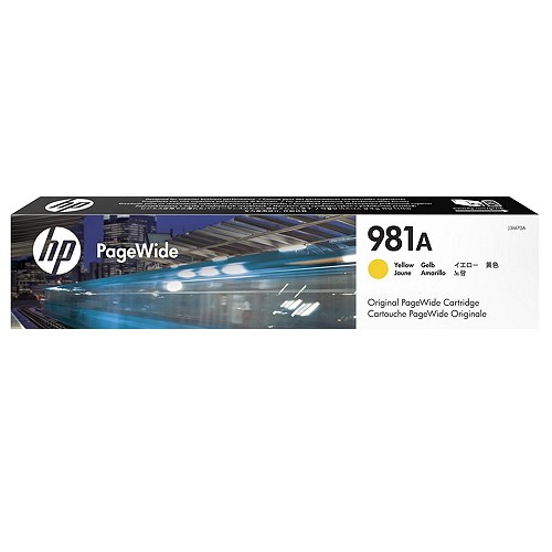 HP 981A Yellow Original PageWide Cartridge 6K (J3M70A)