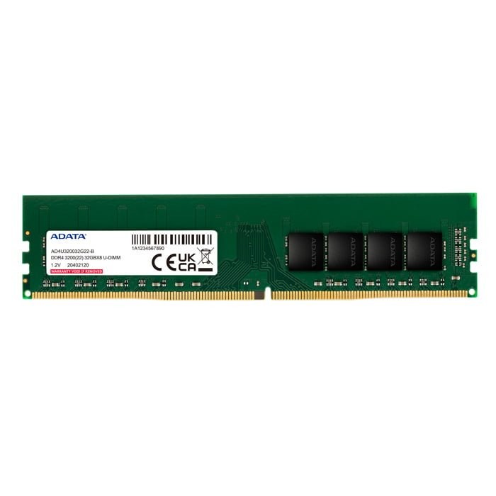 Adata RAM UDIMM DDR4 16GB 3200 8 Chips