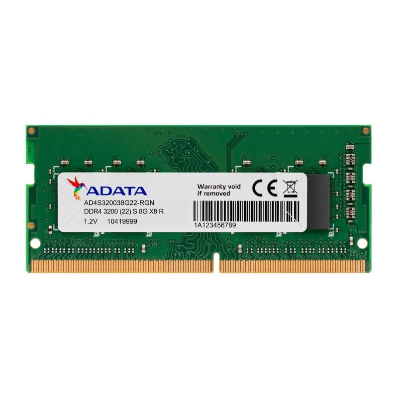 Adata RAM SODIMM DDR4 16GB 3200 8 Chips ADT-S320016G22-8C