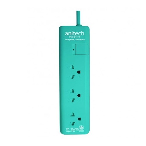 Anitech ปลั๊กไฟ รุ่น H1133 สายยาว 3เมตร