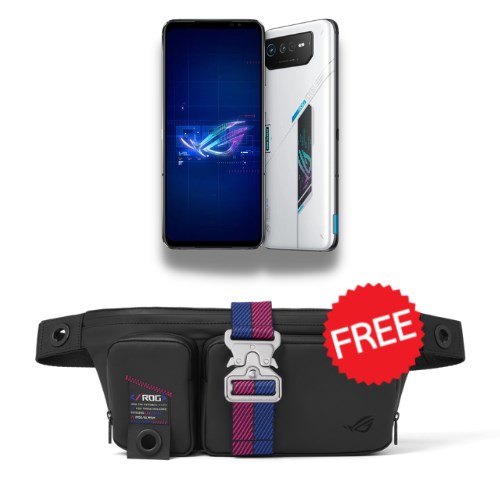 Asus ROG Phone 6 (12+256GB) แถมฟรี ASUS ROG SLASH Hip Bag