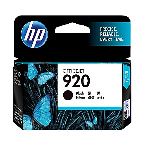 HP 920 Black Officejet Ink Cartridge (CD971AA)