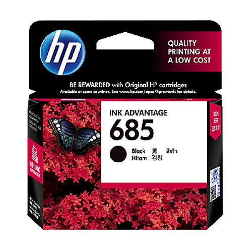 HP 685 Black Ink Cartridge (CZ121AA)