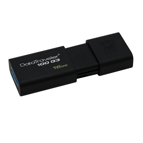 Kingston 16GB DataTraveler 100 G3 USB 3.0 Flash Drive (DT100G3|16GBFR)