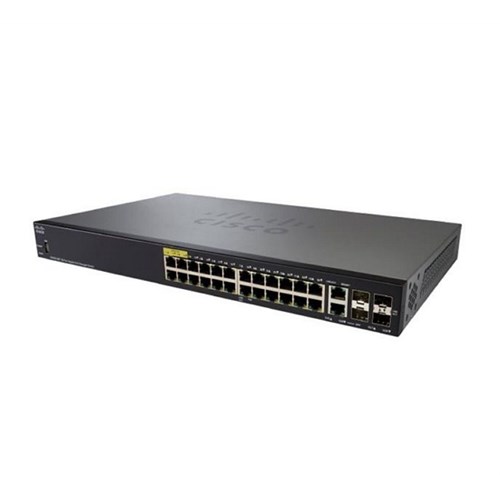 Cisco CBS110 Unmanaged 24-port GE, Partial PoE, 2x1G SFP Shared (CBS110-24PP-EU)