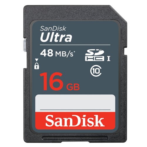 SanDisk Ultra SDHC Card C10 UHS-I 48MB|s