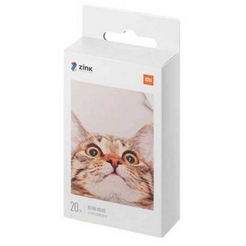 Xiaomi Mi Photo Printer Paper 3x2" 20pcs กระดาษพิมพ์ภาพ 20 แผ่น