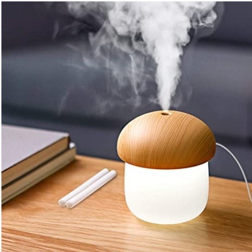 Jisulife JM02 Mushroom LED Humidifier เครื่องทำความชื้นพร้อมไฟ LED  สินค้าหมดประกันไม่รับคืนรับเคลมทุกกรณี