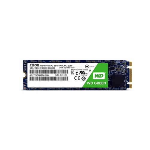 WD Green (เอสเอสดี) 120 GB SSD M.2 (WDS120G2G0B) SATA M.2 2280