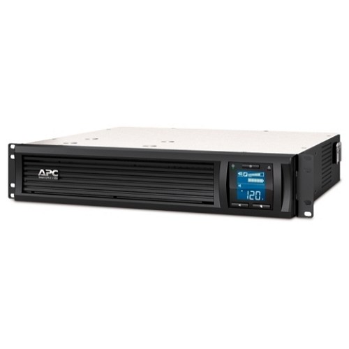 APC เครื่องสำรองไฟ Smart-UPS C 1500VA LCD RM 2U 230V with Smart Connect  (SMC1500I-2UC)
