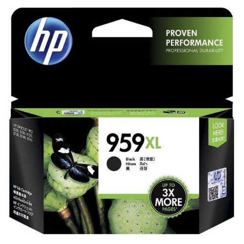 หมึก HP 959XL Black Original Ink Cartridge (L0R42AA)
