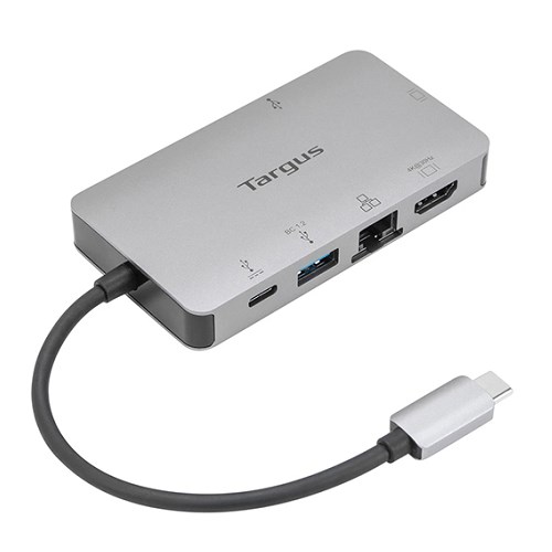 Targus USB-C 4K HDMI|VGA Docking Station with 100W PD Silver (DOCK419AP)