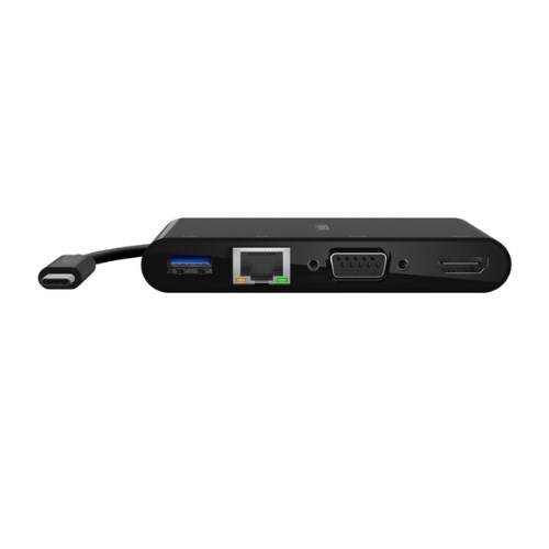 Belkin Thunderbolt 3 USB-C 4-in-1 to HDMI, VGA, Gigabit, USB-A 3.0- 15 cm.