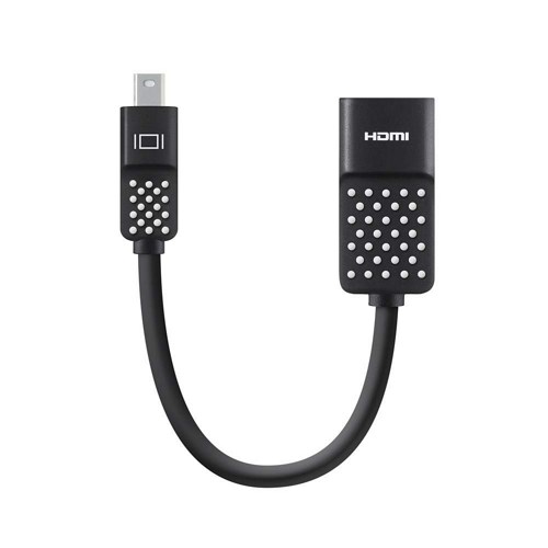 Belkin Mini DisplayPort to HDMI Adapter, 4k 0.20 Meter (F2CD079bt)