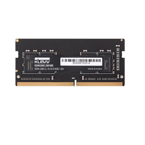 KLEVV 8GB (8GBx1) DDR4|2666 RAM NOTEBOOK (แรมโน้ตบุ๊ค) CL19 SODIMM