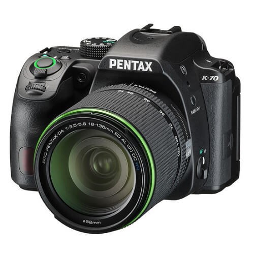 Pentax K-70 Lens 18-135mm. WR